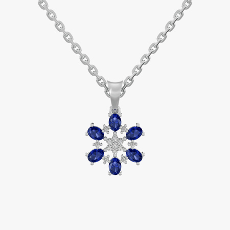 Anashid Sapphire Jewelry Pendant